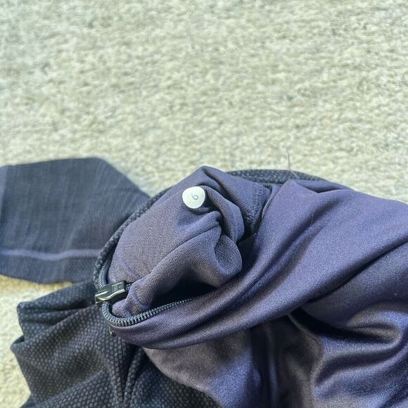 Lululemon Purple Fitted Athletic Zip Up Asymmetrical Jacket - Picture 5 of 6